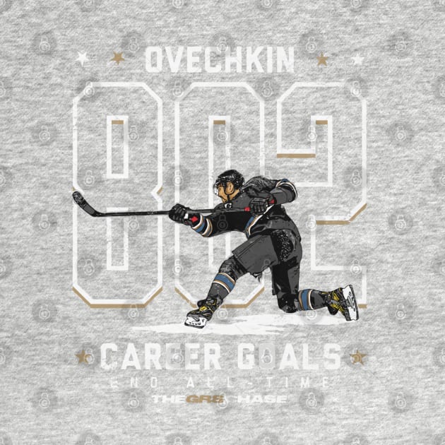 Alex Ovechkin Washington 802 Goals Retro by lavonneroberson